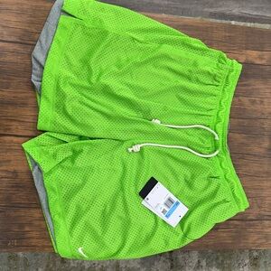 Men's Green Mesh Shorts